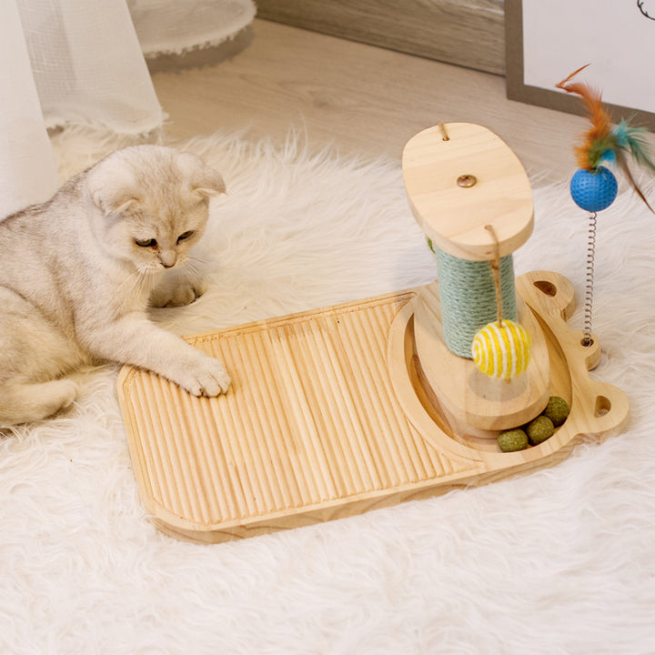 Pet Scratcher Interactive Maze Ball Toy Accessories