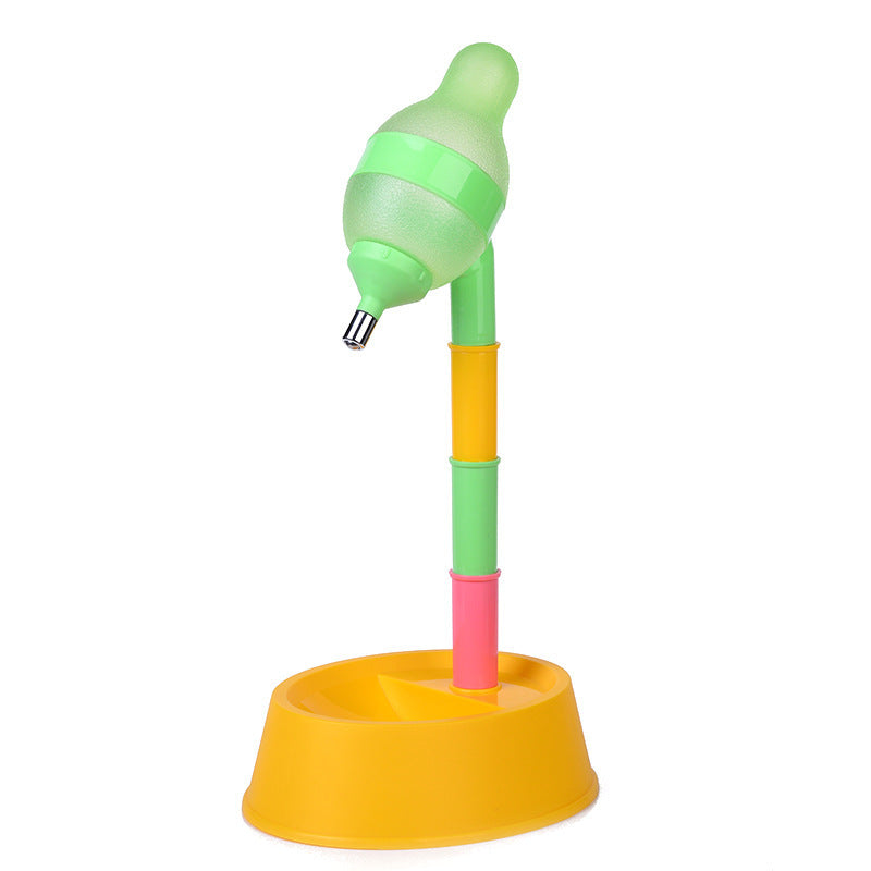 Adjustable Height Automatic Pet Water Dispenser Fountain Bowl