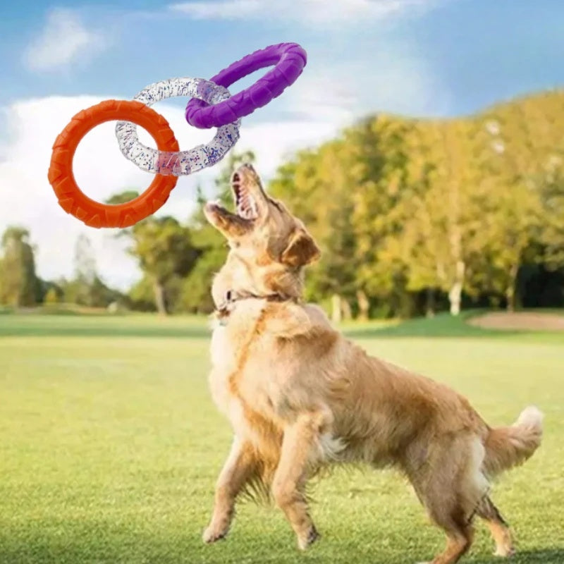 Pet Floating Water Flying Disc Training Chew Resistant Toy