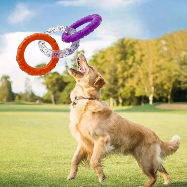 Pet Floating Water Flying Disc Training Chew Resistant Toy