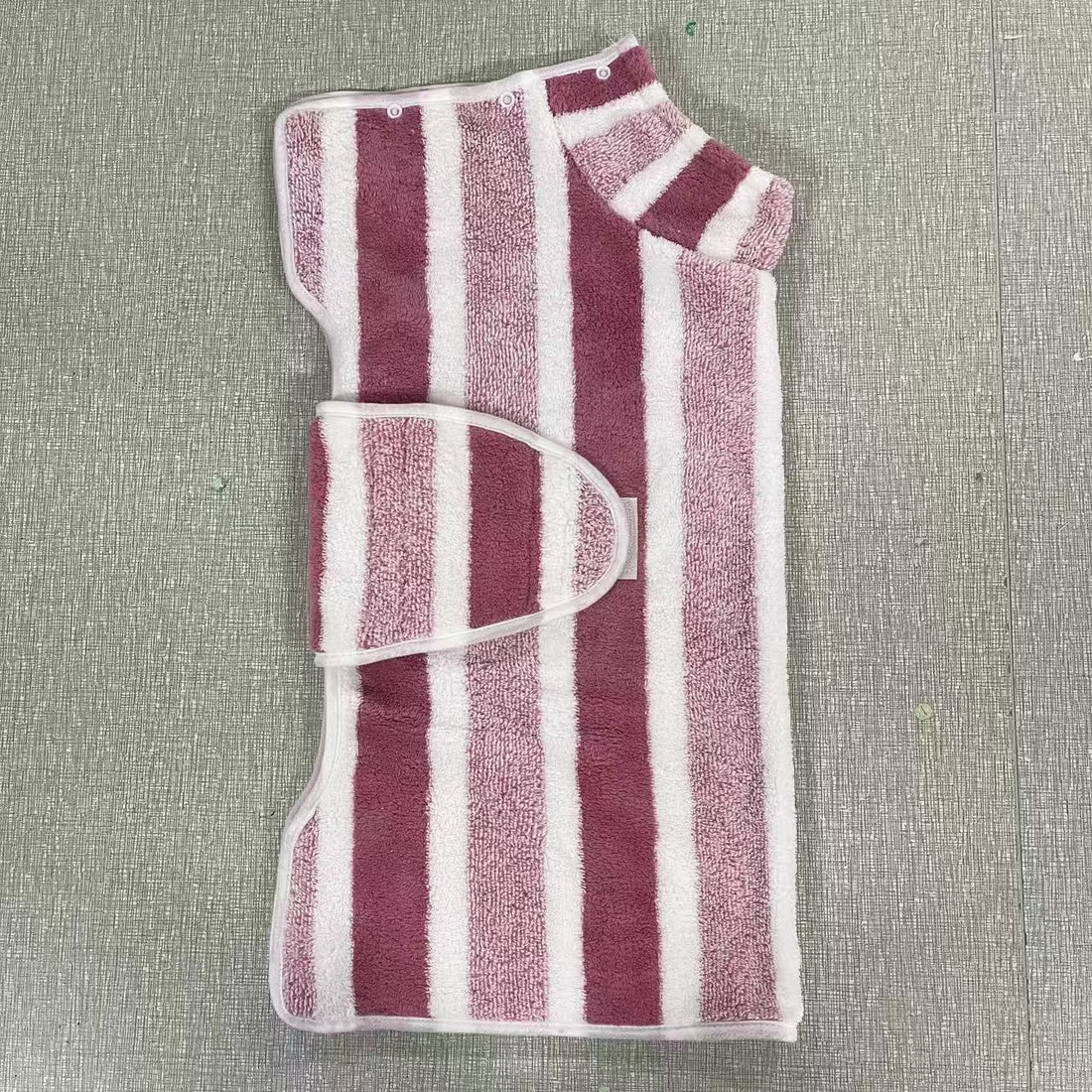 Absorbent Pet Bath Robe Towel Comfortable Quick Dry Apparel