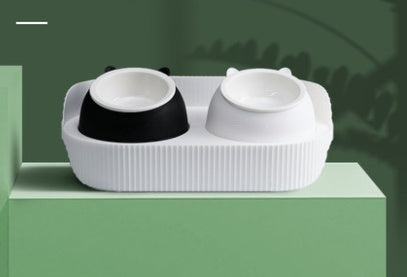 Ceramic Pet Feeding Bowl Neck Protection Design