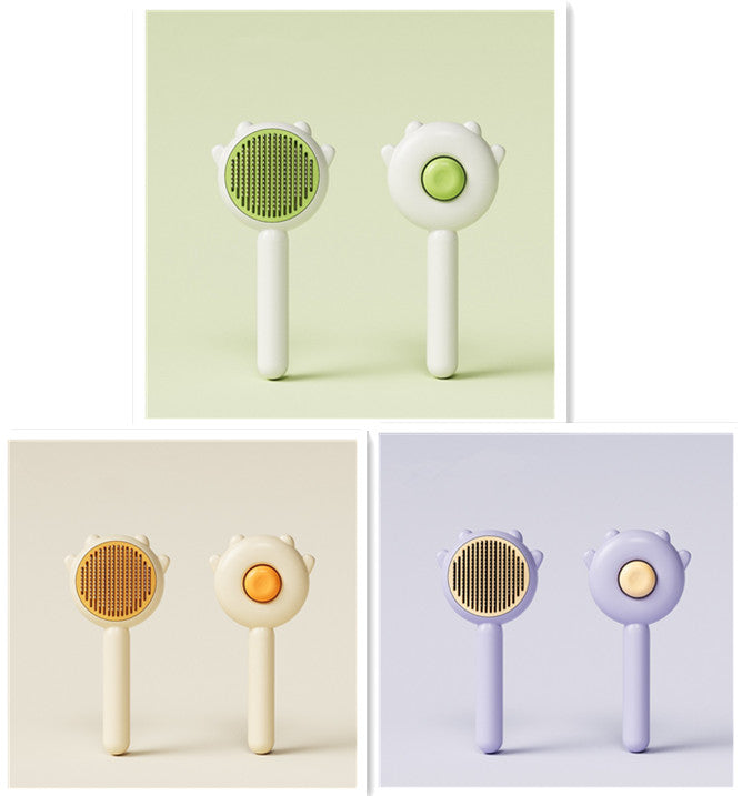 Pet Grooming Massage Comb Hair Removal Brush For Pet Care
