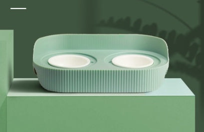 Ceramic Pet Feeding Bowl Neck Protection Design