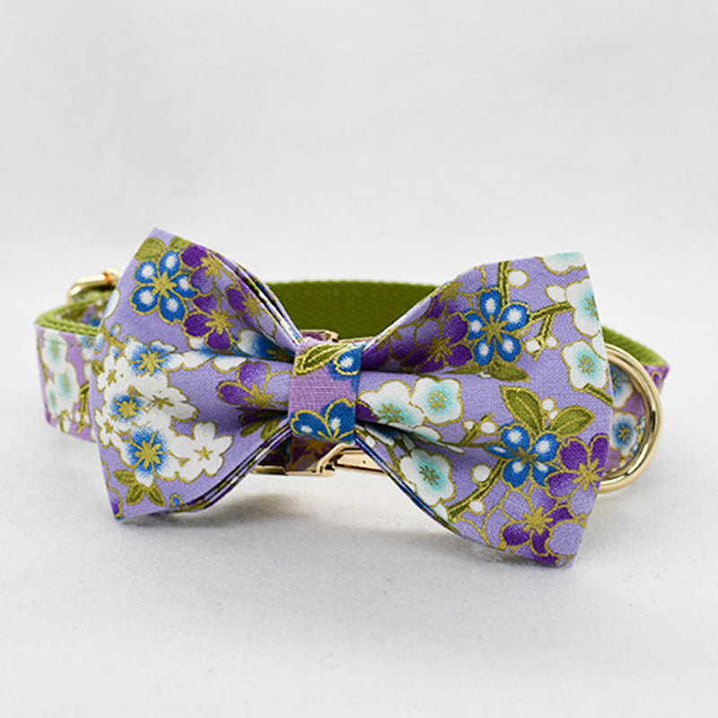 Purple Zephyr Pet Training Collar Leash