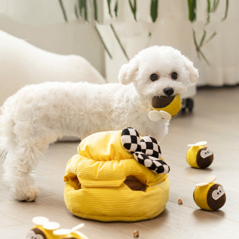 Pet Food Dispensing Hiding Educational Toy