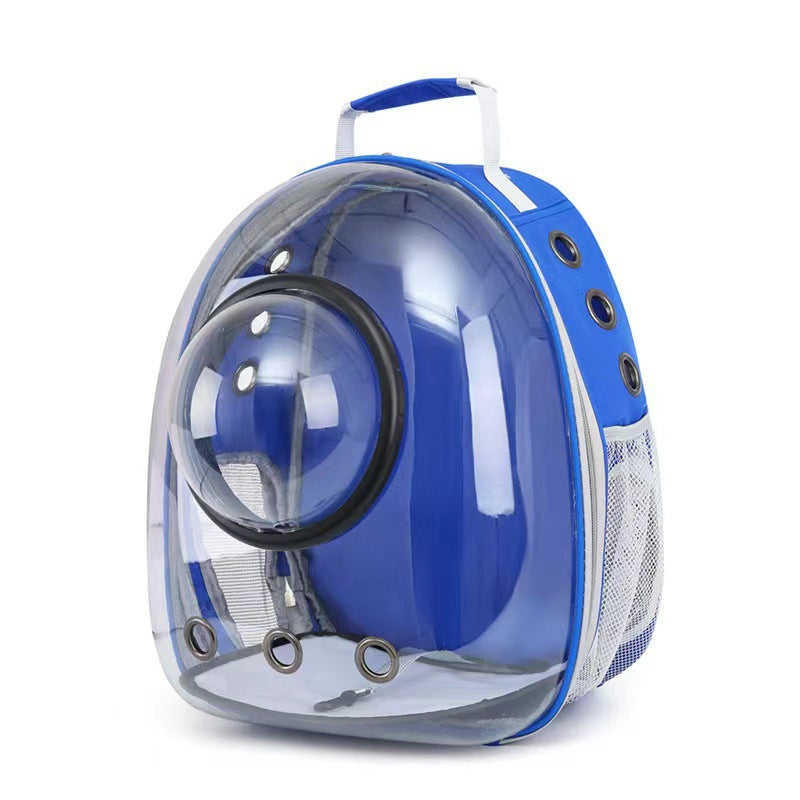 Large Capacity Transparent Pet Backpack Breathable Skylight Carrier Bag
