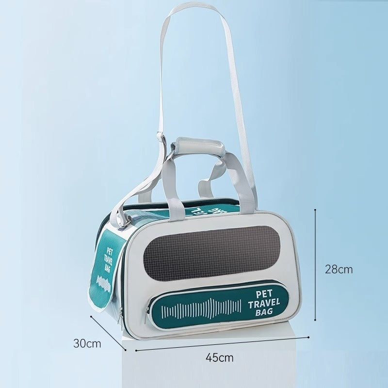 Portable Breathable Large Capacity Pet Backpack Carrier Bag