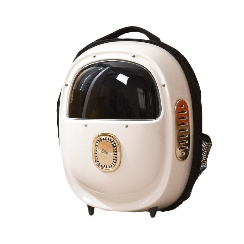 Blowing System Pet Backpack Half Window Constant Temperature Heating Portable