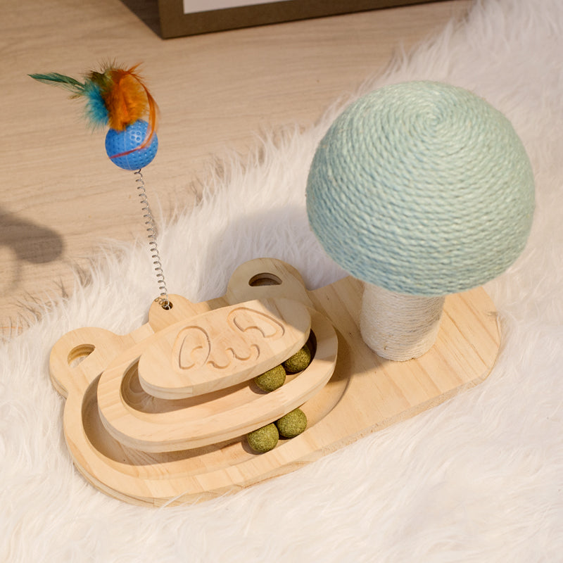 Pet Scratcher Interactive Maze Ball Toy Accessories