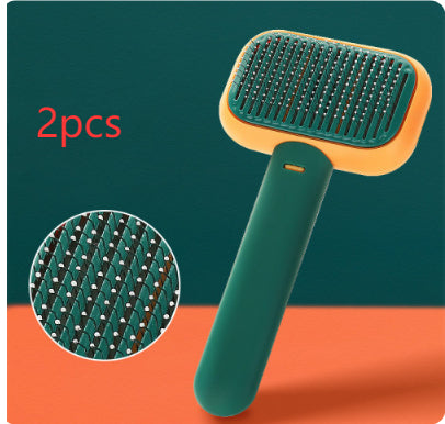 Stainless Steel Pet Grooming Comb Massage Hair Cleaning Brush Tool