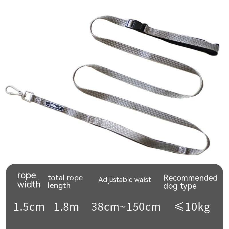 1.8M Multifunctional Pet Training Running Traction Leash