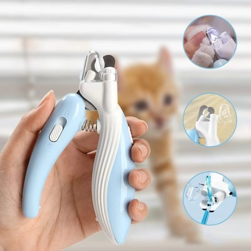 Labor Saving Pet Nail Clippers Professional Claw Trimming Scissors
