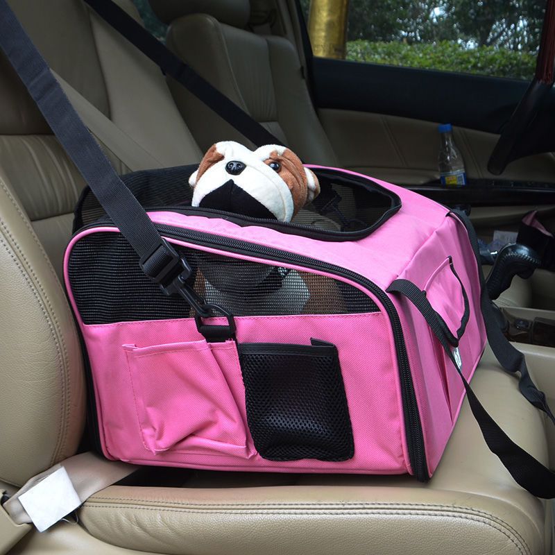 Portable Pet Backpack Carrier Bag With Diaper Function