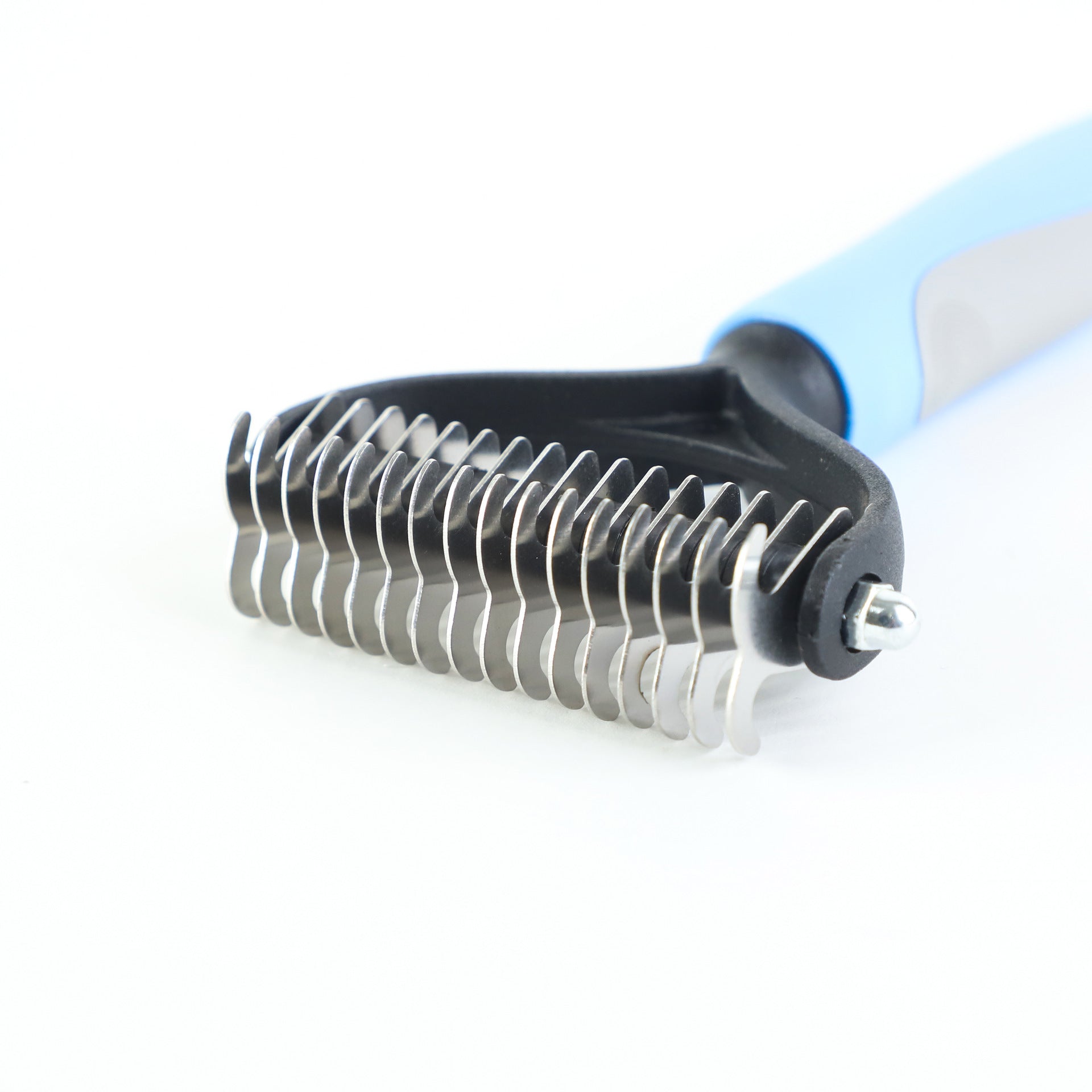 Double Sided Stainless Pet Grooming Brush Hair Removal Dematting Tool