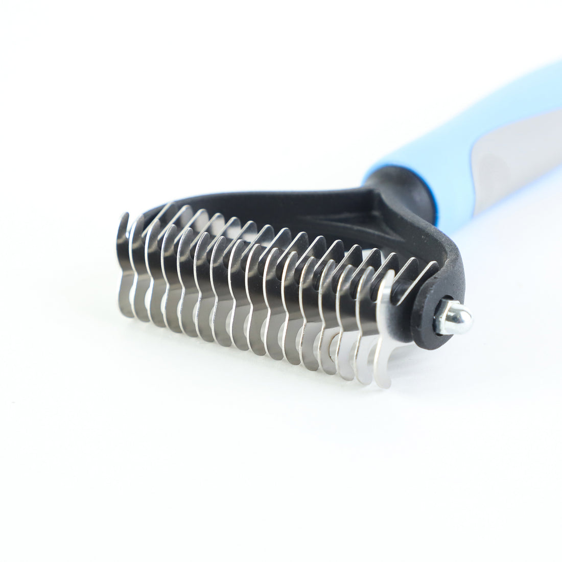 Double Sided Stainless Pet Grooming Brush Hair Removal Dematting Tool