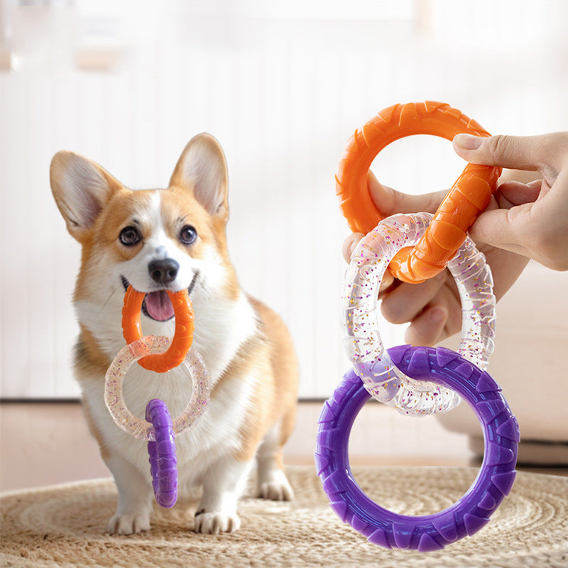 Pet Floating Water Flying Disc Training Chew Resistant Toy