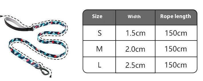 Anti-Lost Handheld Rope Pet Training Walking Leash Supplies