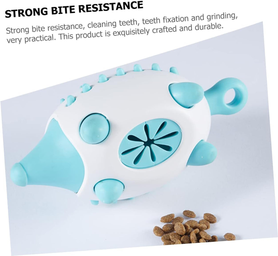 Pet Wear Resistant Treat Dispensing Puzzle Chew Squeaky Toy