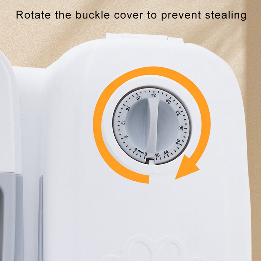 Smart Automatic Pet Feeding Dispenser Timer Stainless Steel Bowl Supplies