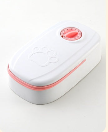 Smart Automatic Pet Feeding Dispenser Timer Stainless Steel Bowl Supplies