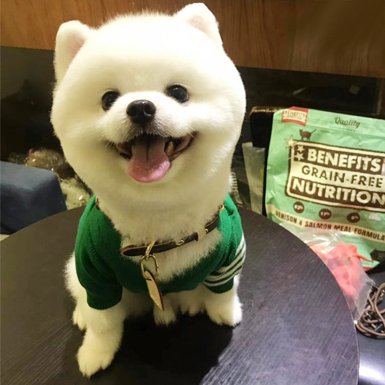 Christmas Autumn Winter Festive Pet Sweater Clothing Outfit
