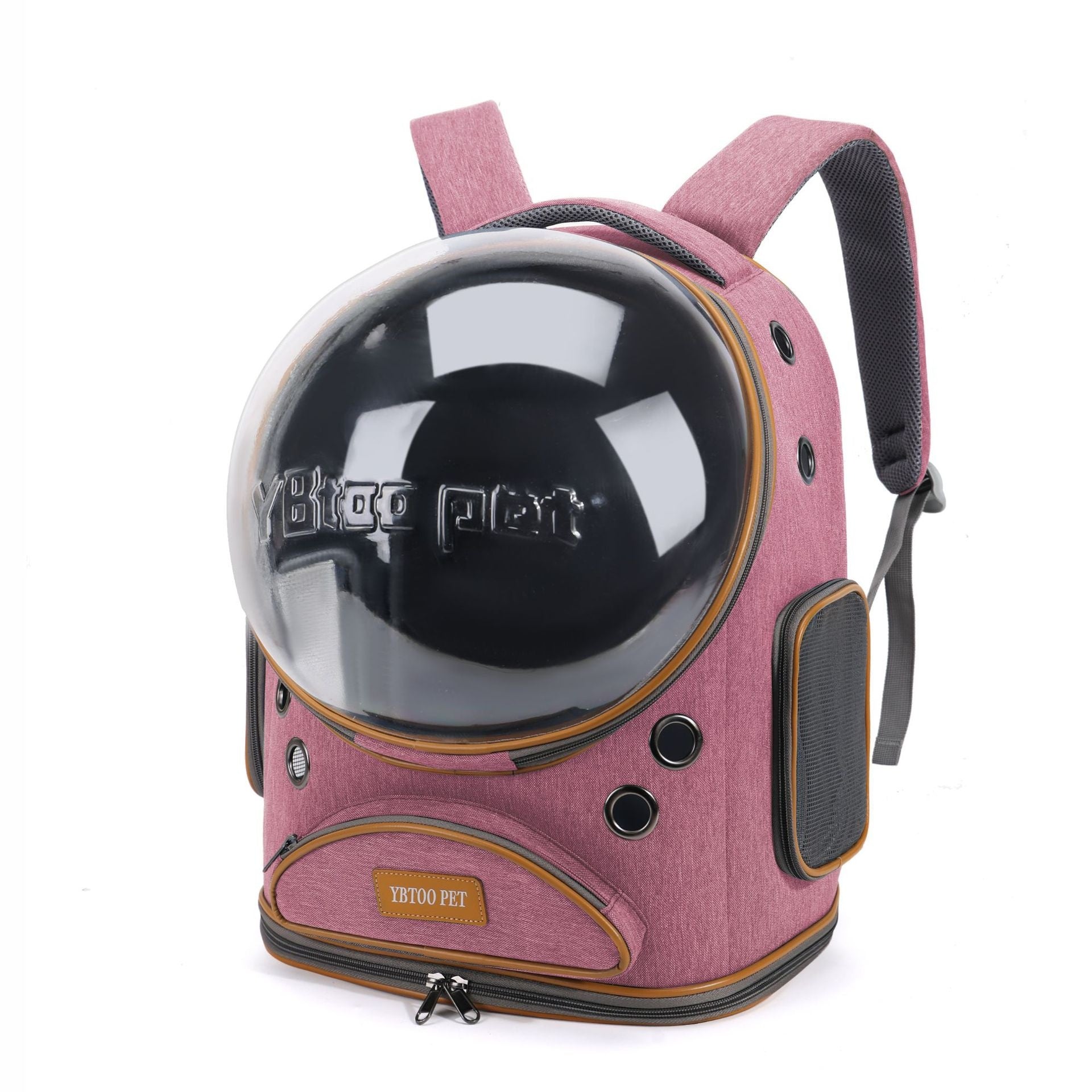 Large Capacity Transparent Pet Backpack Portable Travel Carrier Bag