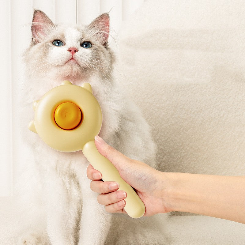 Pet Grooming Massage Comb Hair Removal Brush For Pet Care