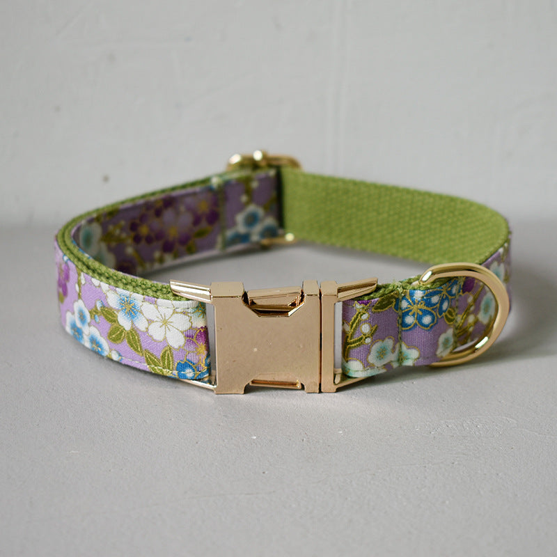 Purple Zephyr Pet Training Collar Leash