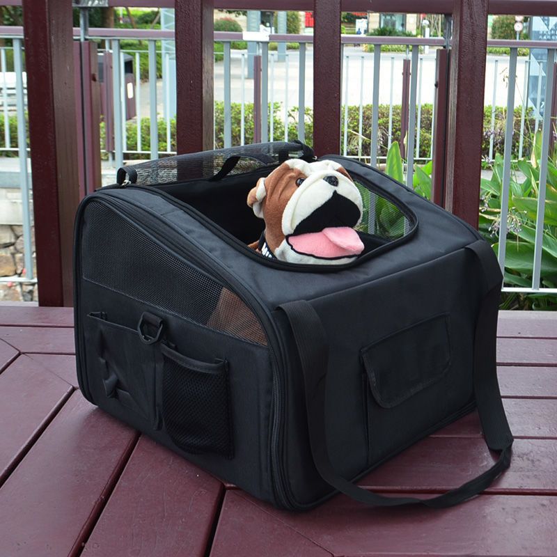 Portable Pet Backpack Carrier Bag With Diaper Function