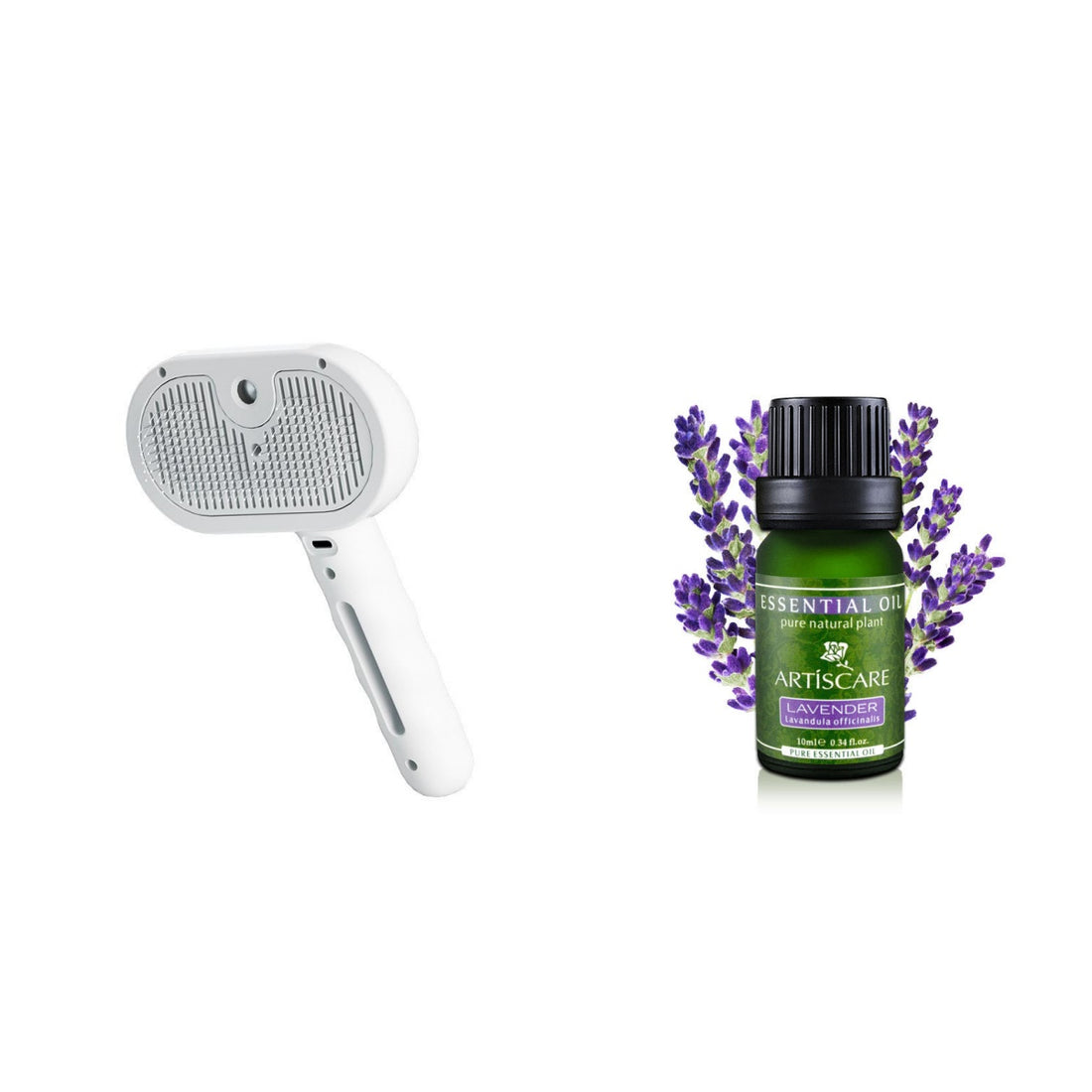 Pet Grooming Spray Comb Dematting Hair Remover Brush Mist Tool