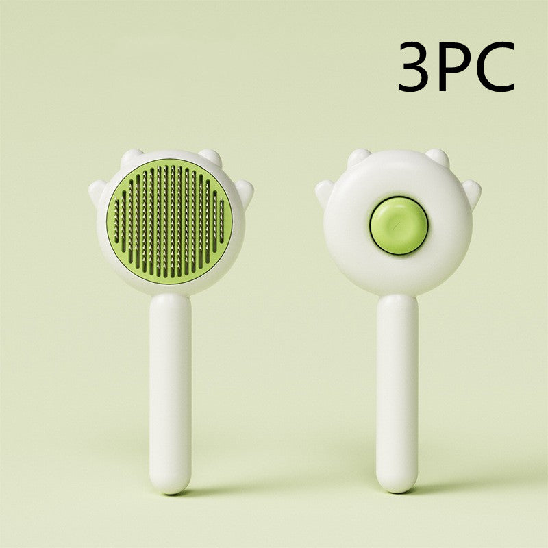 Pet Grooming Massage Comb Hair Removal Brush For Pet Care