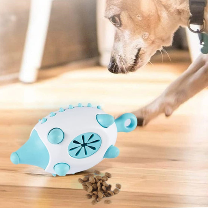 Pet Wear Resistant Treat Dispensing Puzzle Chew Squeaky Toy