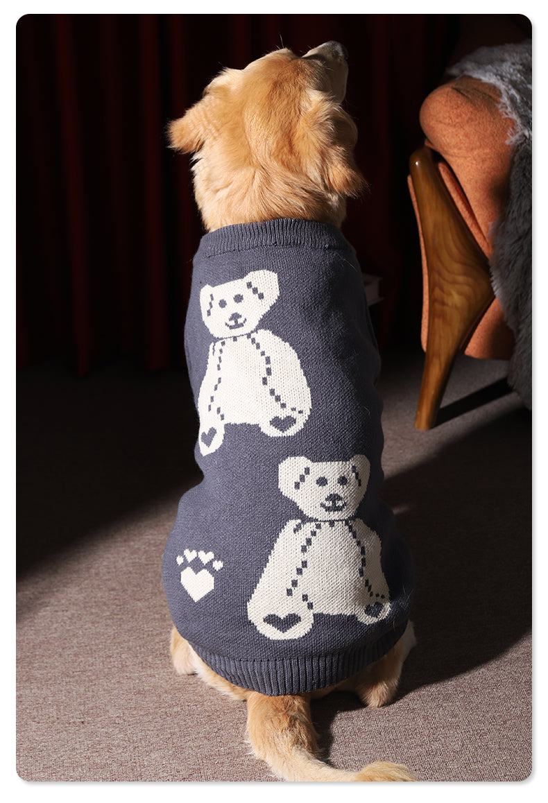 Thickened Winter Pet Sweater Warm Clothing Outfit
