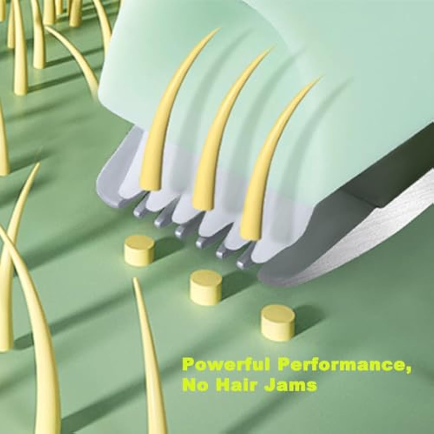 Rechargeable Pet Paw Hair Trimmer Ergonomic Grooming Tool For Home Use
