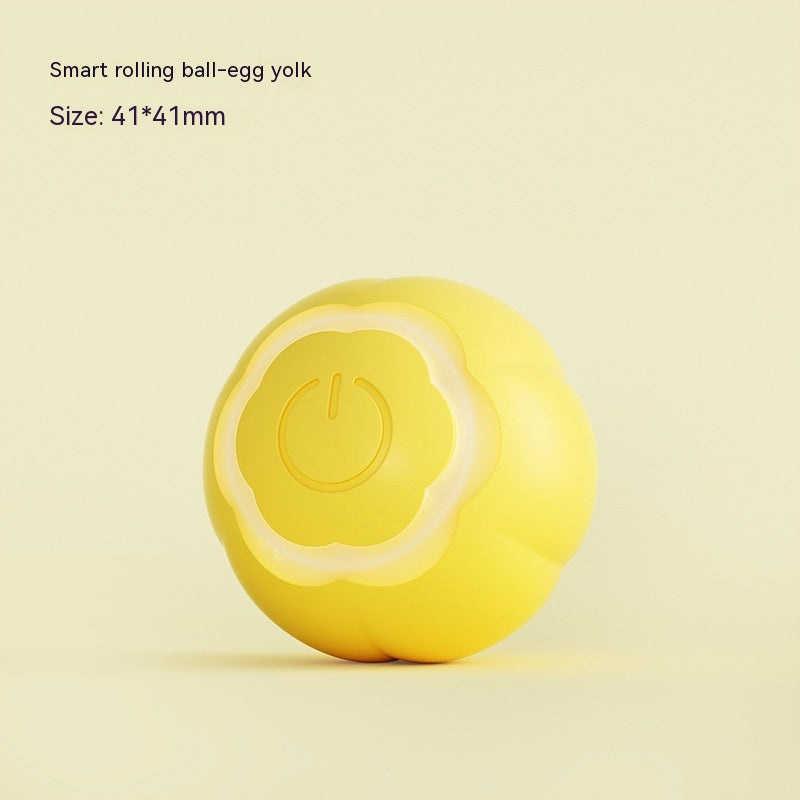 Pet Rolling Ball Self Moving Bite Resistant Interactive Toy
