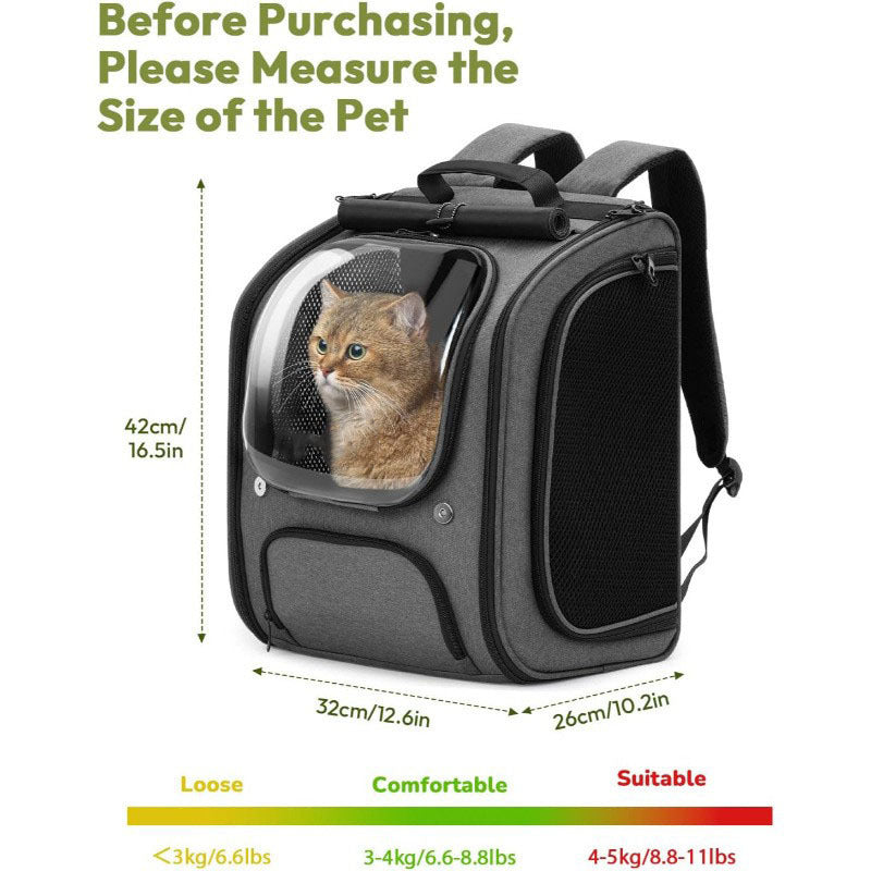 Portable Aviation Pet Backpack Fashion Travel Carrier Bag
