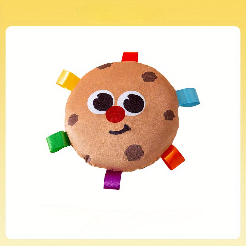 Pet Cartoon Plush Flying Disc Bite Resistant Training Toy