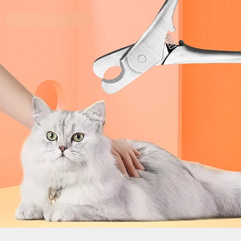 Professional Pet Nail Clippers Stainless Steel Safety Grooming Tool