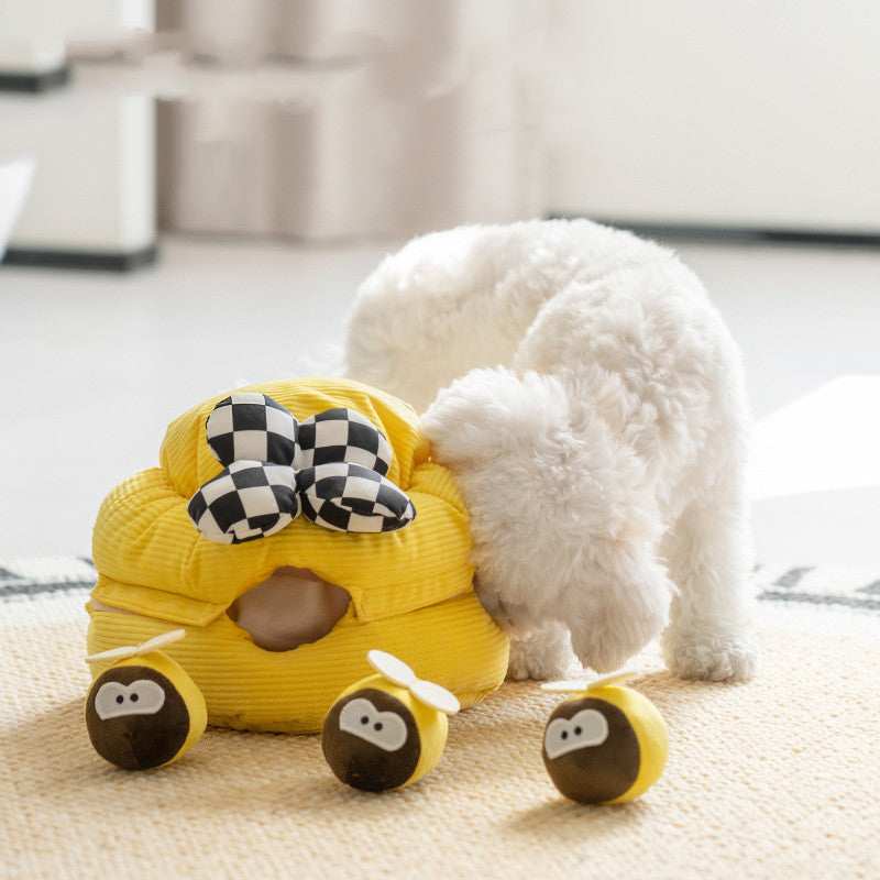 Pet Food Dispensing Hiding Educational Toy