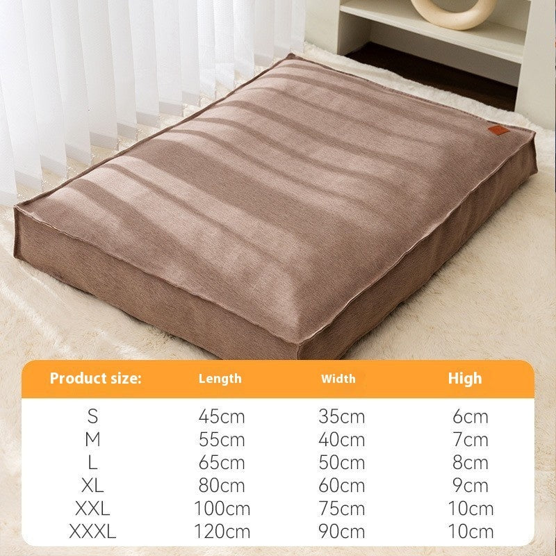 Pet Bed Waterproof Sleeping Mat Sofa Kennel Mattress Supplies