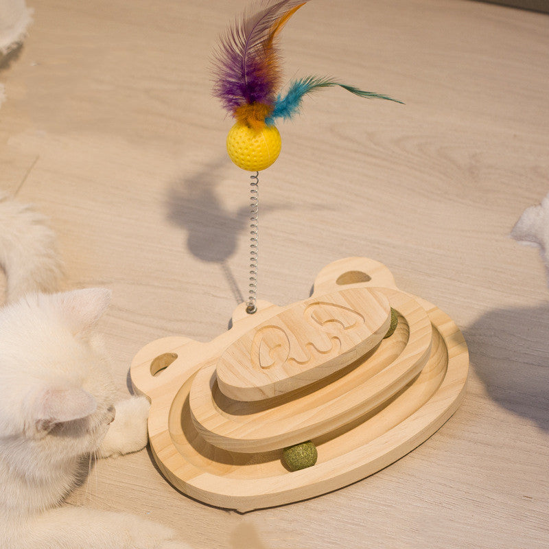 Pet Scratcher Interactive Maze Ball Toy Accessories