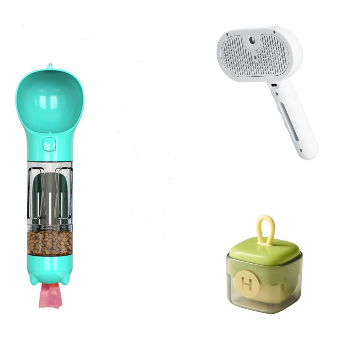 Pet Grooming Spray Comb Dematting Hair Remover Brush Mist Tool