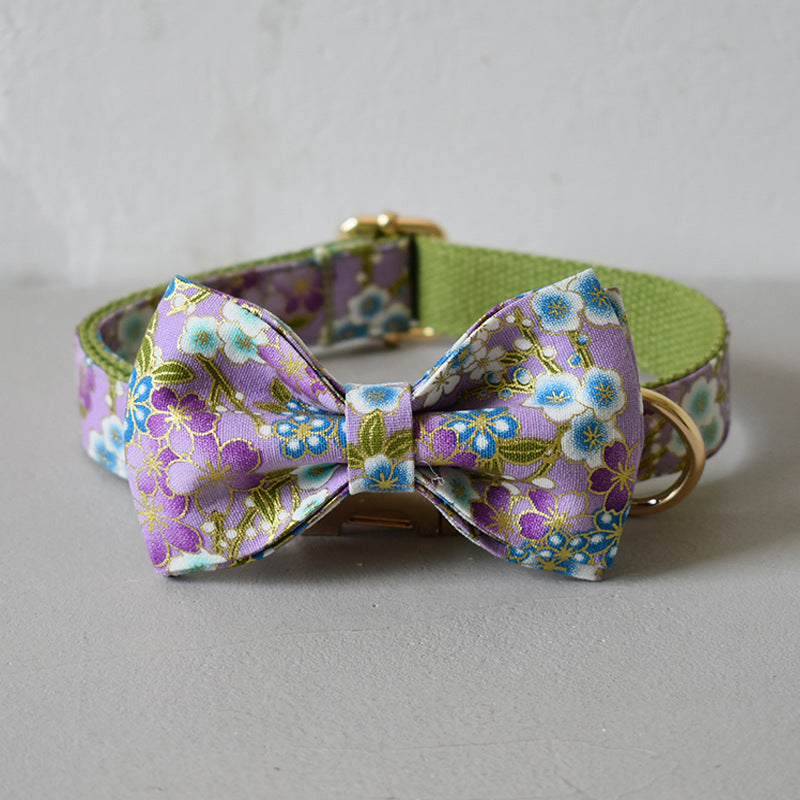 Purple Zephyr Pet Training Collar Leash