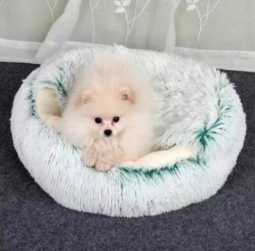 Pet Cave Nest Bed Soft Warm Velvet Shelter