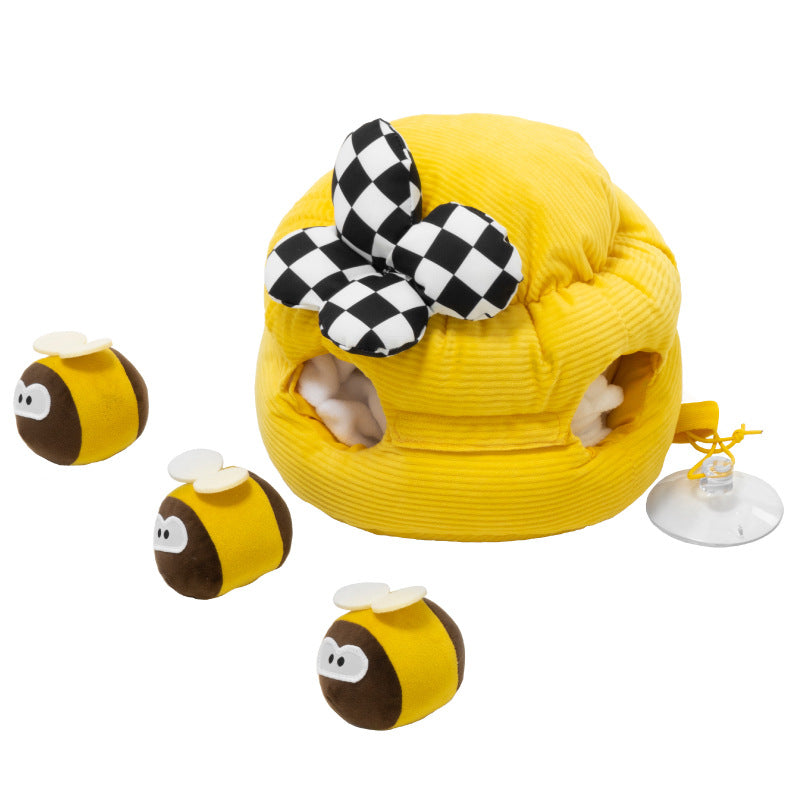 Pet Food Dispensing Hiding Educational Toy