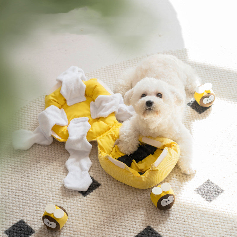 Pet Food Dispensing Hiding Educational Toy