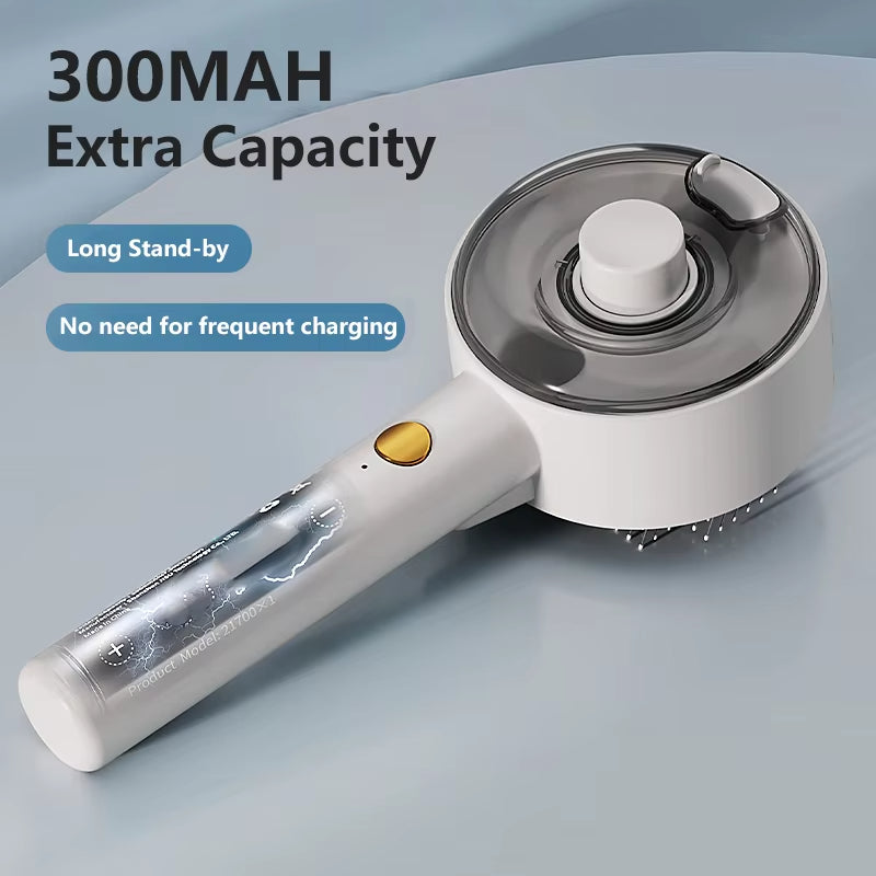 3 In 1 Pet Steam Grooming Brush Electric Spray Massage Shedding Tool