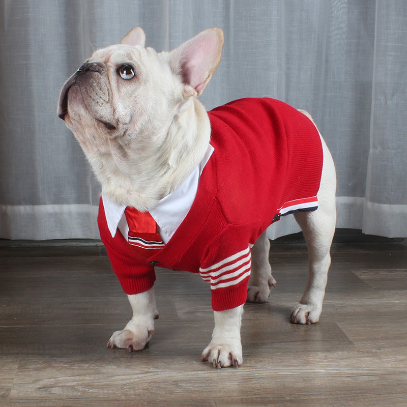 Christmas Autumn Winter Festive Pet Sweater Clothing Outfit