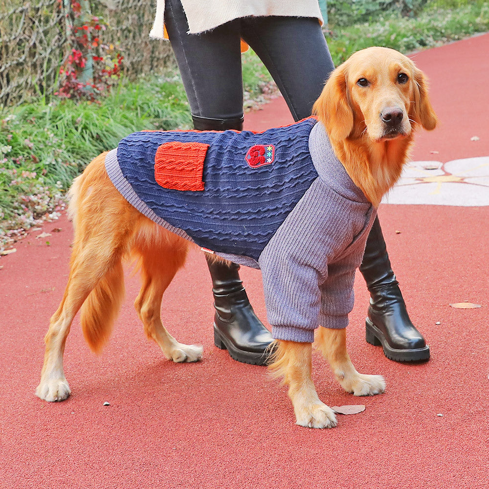 Thickened Winter Pet Sweater Warm Clothing Outfit